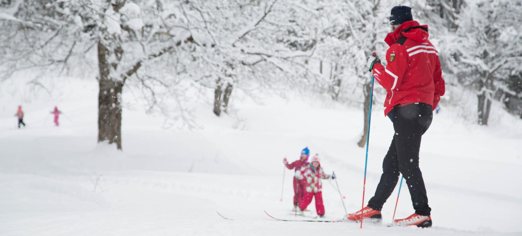 Nordic skiing in Gressoney