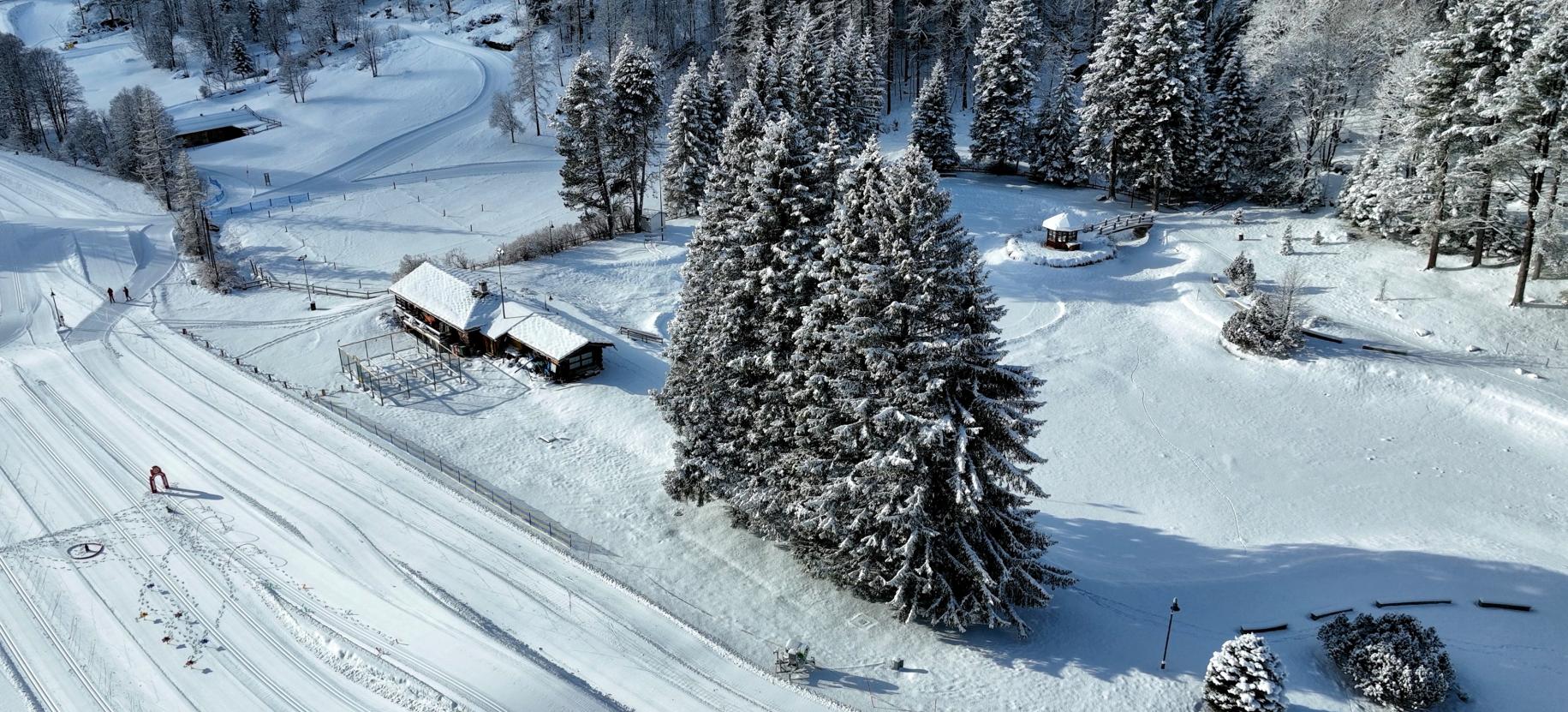 Gressoney Saint Jean cross-country ski track