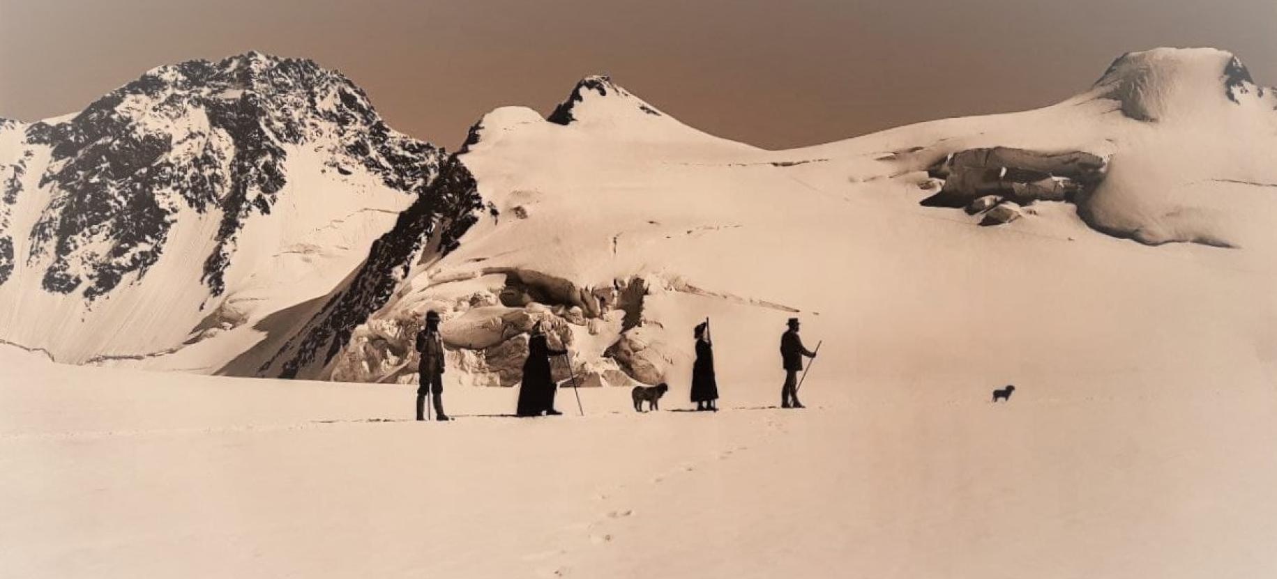 Queen Margaret of Savoy on Monte Rosa