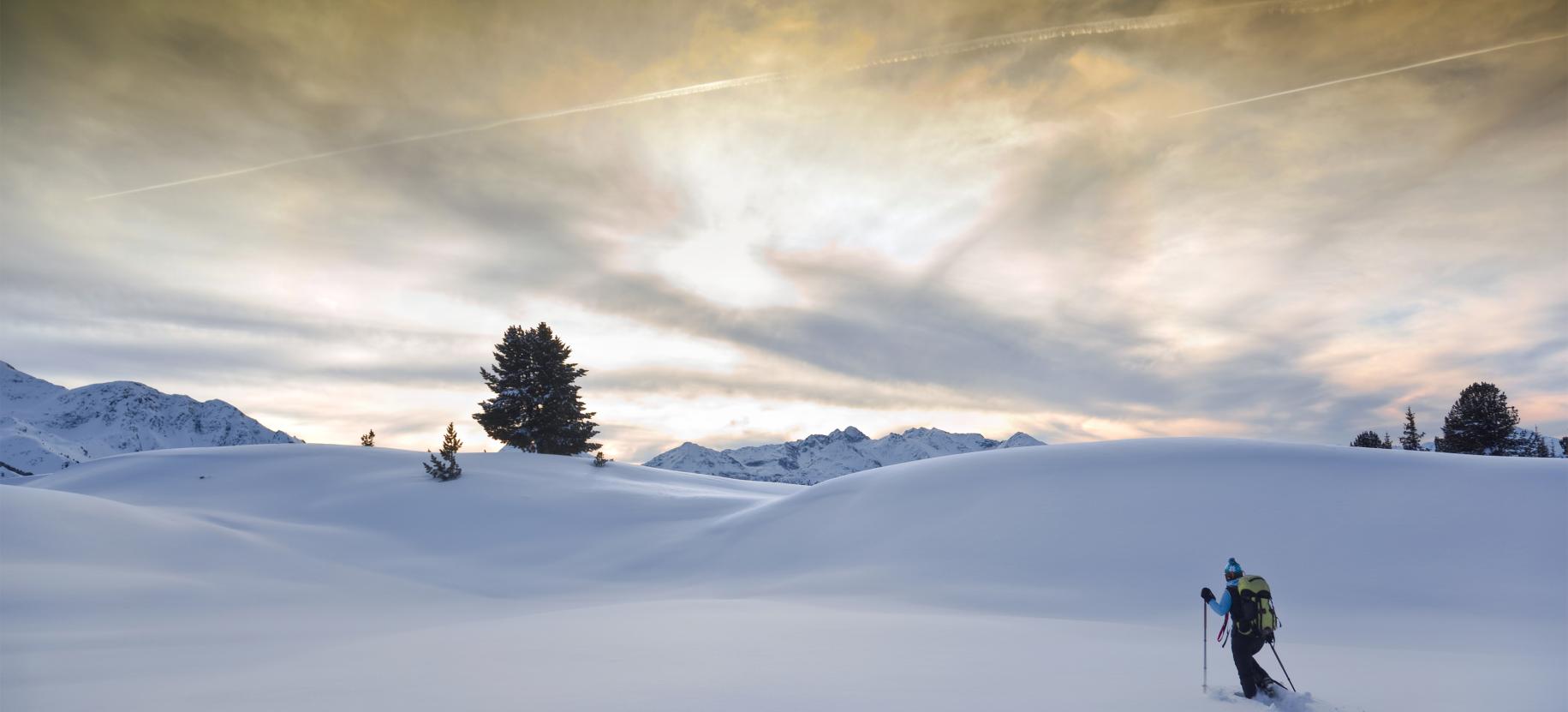 Snowshoeing