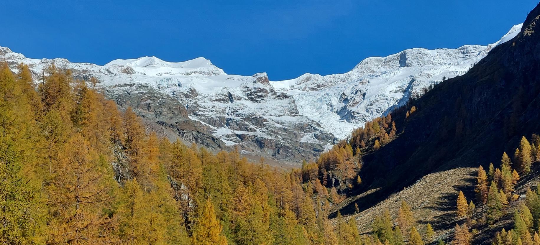 Monte Rosa in autunno