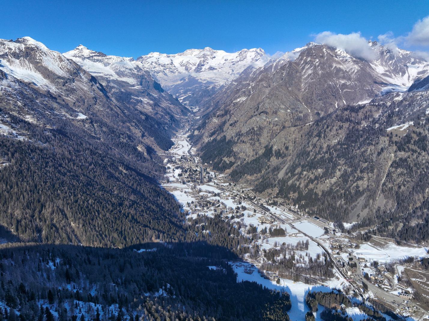 Gressoney dall'alto