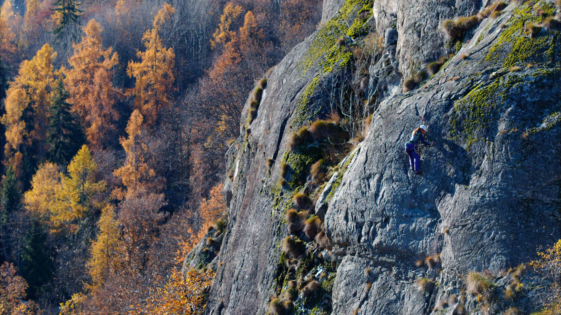 Arrampicata a Gressoney