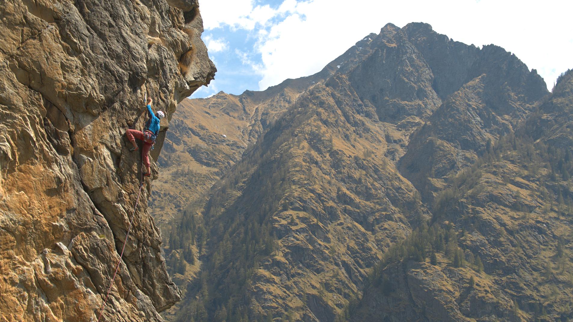 Arrampicata a Gressoney