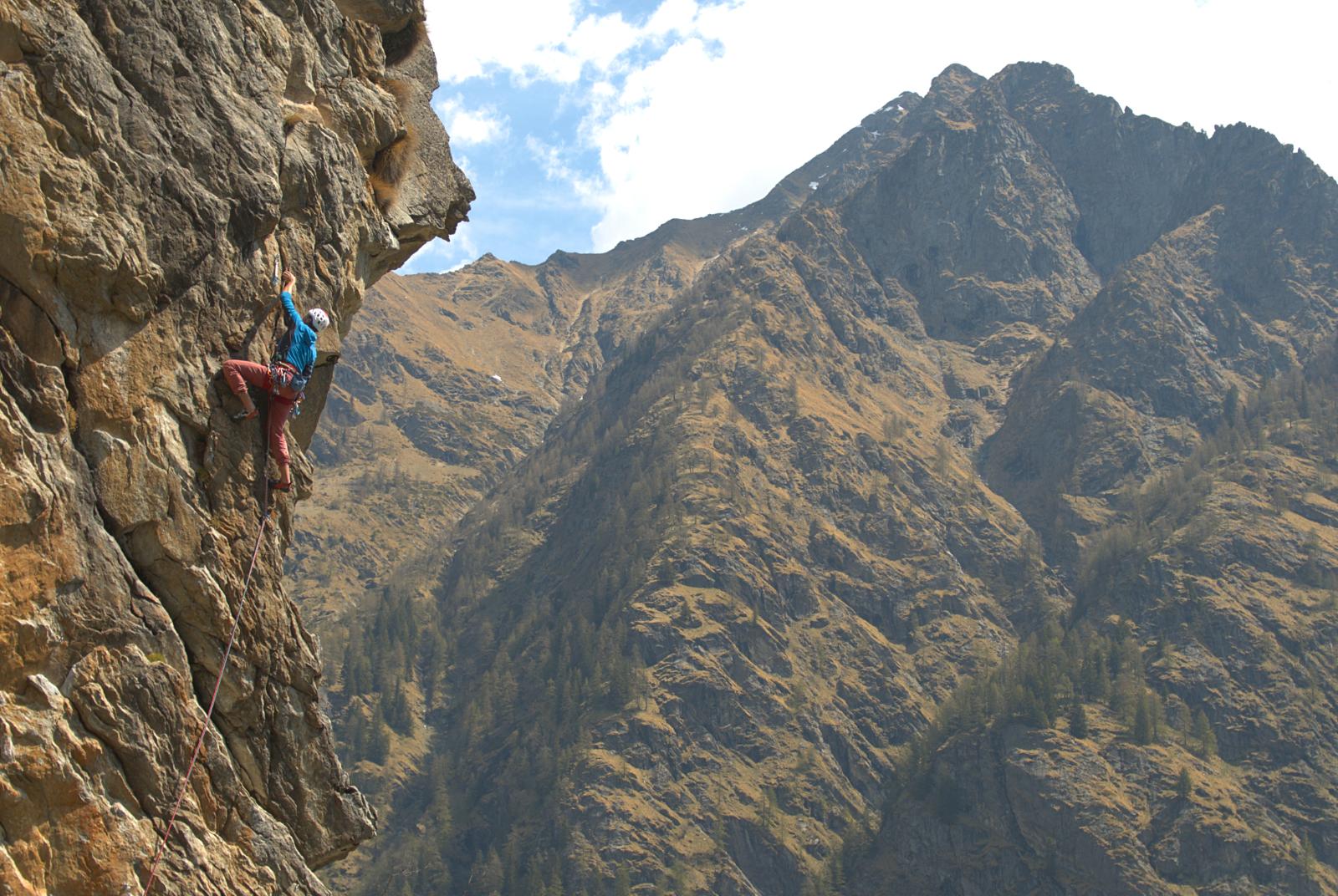 Arrampicata a Gressoney