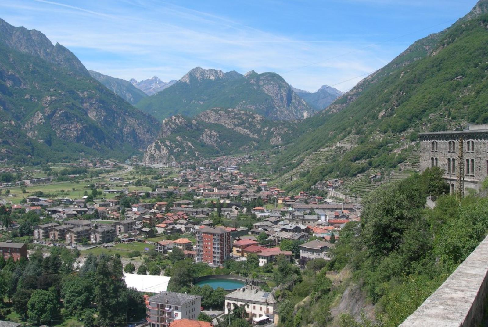 Panorama di Pont-Saint-Martin Cascine Festival